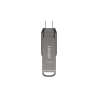 Clé USB 3.1 Lexar JumpDrive D400 - 256Go (Gris)