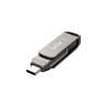 Clé USB 3.1 Lexar JumpDrive D400 - 256Go (Gris)