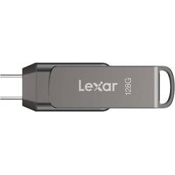 Clé USB 3.1 Lexar JumpDrive D400 - 128Go (Gris)