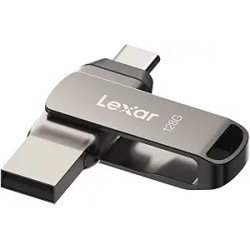 Clé USB 3.1 Lexar JumpDrive D400 - 128Go (Gris)