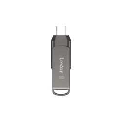 Clé USB 3.1 Lexar JumpDrive D400 - 32Go (Gris)