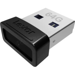 Clé USB 3.1 Lexar JumpDrive S47 - 64Go (Noir)