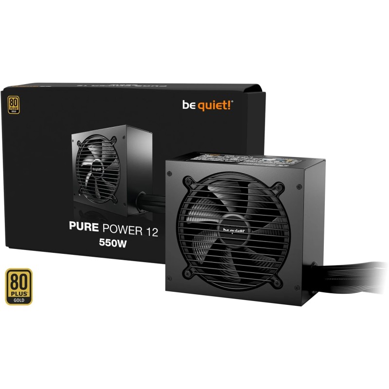 Alimentation ATX be quiet! Pure Power 12 - 550W (Noir)