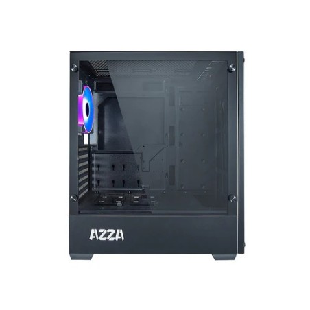 Boitier Moyen Tour ATX Azza Apollo RGB avec panneau vitré (Noir/Gris)