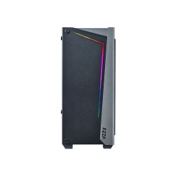 Boitier Moyen Tour ATX Azza Apollo RGB avec panneau vitré (Noir/Gris)