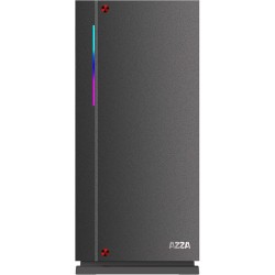 Boitier Moyen Tour ATX Azza Zircon RGB avec panneau vitré (Noir)