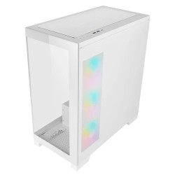 Boitier Moyen Tour ATX Azza Guardian RGB avec panneau vitré (Blanc)