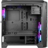 Boitier Moyen Tour E-ATX Azza Storm RGB avec panneau vitré (Noir)