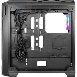 Boitier Moyen Tour E-ATX Azza Storm RGB avec panneau vitré (Noir)