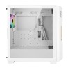 Boitier Moyen Tour E-ATX Azza Guardian Wood RGB avec panneau vitré (Blanc/Marron)