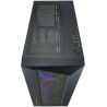 Boitier Moyen Tour ATX Azza Octane A RGB avec panneau vitré (Noir)