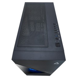 Boitier Moyen Tour ATX Azza Eclipse RGB avec panneau vitré (Noir)