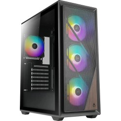 Boitier Moyen Tour ATX Azza Forest RGB avec panneau vitré (Noir)