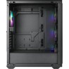 Boitier Moyen Tour ATX Azza Fighter RGB avec panneau vitré (Noir)