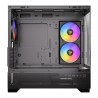 Boitier Mini Tour Micro-ATX Antec CX500M RGB avec panneaux vitrés (Noir)