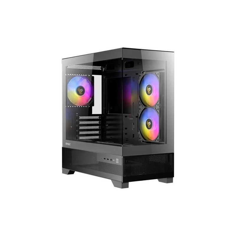 Boitier Mini Tour Micro-ATX Antec CX500M RGB avec panneaux vitrés (Noir)