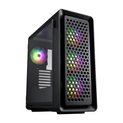 Boitier Grand Tour E-ATX FSP CUT593A RGB avec panneau vitré (Noir)