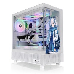 Boitier Moyen Tour ATX Thermaltake View 270 SP RGB avec panneau vitré (Blanc)