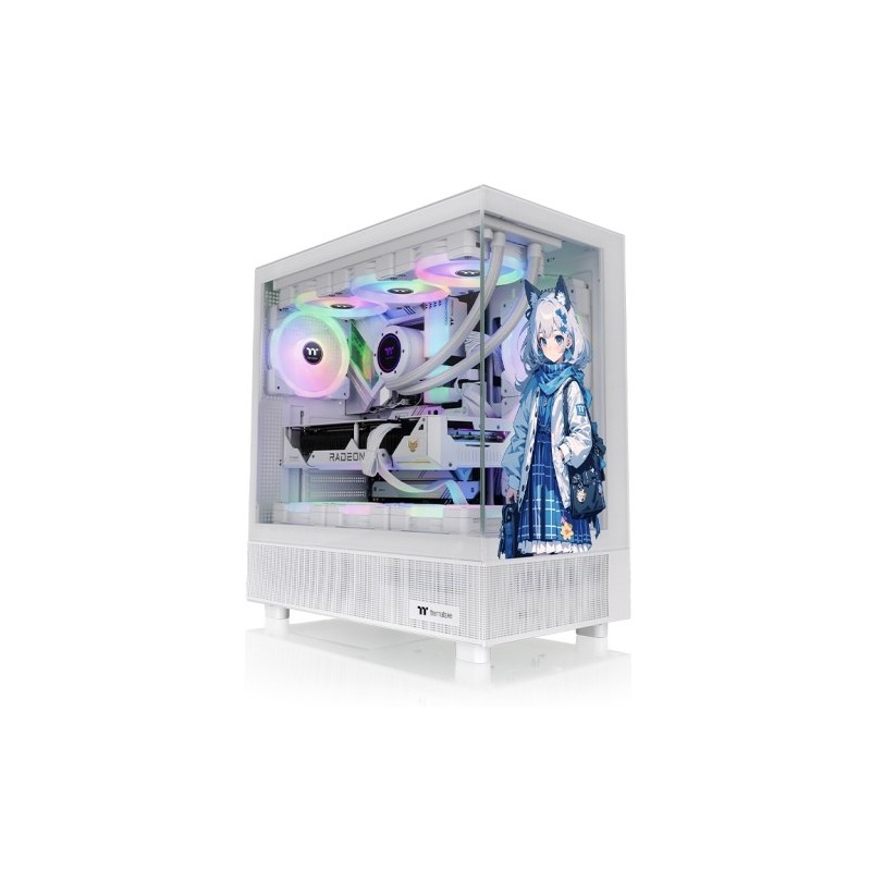 Boitier Moyen Tour ATX Thermaltake View 270 SP RGB avec panneau vitré (Blanc)