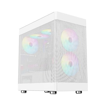 Boitier Mini Tour Micro ATX iTek ProMesh 35 (Blanc)