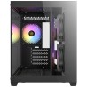 Boitier Mini Tour Micro-ATX Antec CX600M RGB avec panneaux vitrés (Noir)