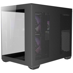 Boitier Mini Tour Micro-ATX Antec CX600M RGB avec panneaux vitrés (Noir)