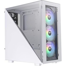 Boitier Moyen Tour ATX Thermaltake Divider 300 TG RGB avec panneau vitré (Blanc)