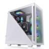 Boitier Moyen Tour ATX Thermaltake Divider 300 TG RGB avec panneau vitré (Blanc)