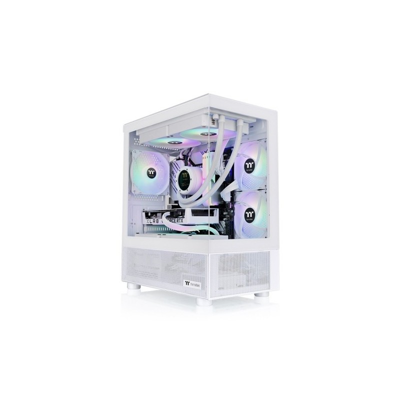 Boitier Mini Tour Micro ATX Thermaltake View 170 TG RGB avec panneau vitré (Blanc)