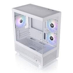 Boitier Mini Tour Micro ATX Thermaltake View 170 TG RGB avec panneau vitré (Blanc)