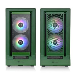 Boitier Moyen Tour E-ATX Thermaltake Ceres 350 MX RGB avec panneaux vitrés (Vert)