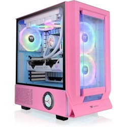 Boitier Moyen Tour E-ATX Thermaltake Ceres 350 MX RGB avec panneaux vitrés (Rose)