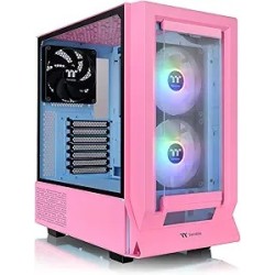 Boitier Moyen Tour E-ATX Thermaltake Ceres 350 MX RGB avec panneaux vitrés (Rose)