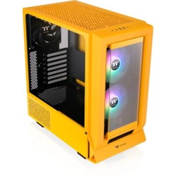 Boitier Moyen Tour E-ATX Thermaltake Ceres 350 MX RGB avec panneaux vitrés (Jaune)