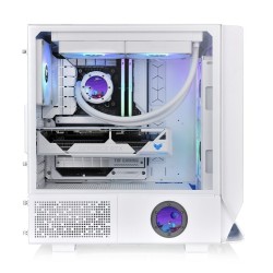 Boitier Moyen Tour E-ATX Thermaltake Ceres 350 MX RGB avec panneaux vitrés (Blanc)