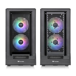 Boitier Moyen Tour E-ATX Thermaltake Ceres 350 MX RGB avec panneaux vitrés (Noir)