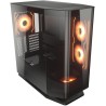 Boitier Moyen Tour E-ATX Cougar FV270 RGB avec panneaux vitrés (Noir)