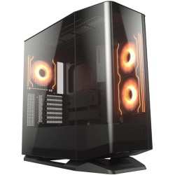 Boitier Moyen Tour E-ATX Cougar FV270 RGB avec panneaux vitrés (Noir)