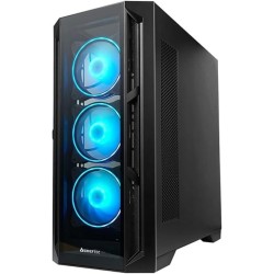 Boitier Moyen Tour E-ATX Chieftec Apex RGB avec panneaux vitrés (Noir)