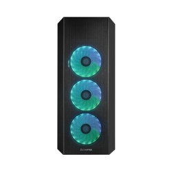 Boitier Moyen Tour ATX Chieftec Scorpion 4 RGB avec panneau vitré (Noir)