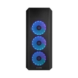 Boitier Moyen Tour ATX Chieftec Scorpion 4 RGB avec panneau vitré (Noir)