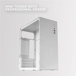 Boitier Mini Tour Micro-ATX Tacens OrumX (Blanc)