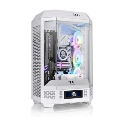 Boitier Mini Tour Micro ATX Thermaltake The Tower 300 avec panneaux vitrés (Blanc)