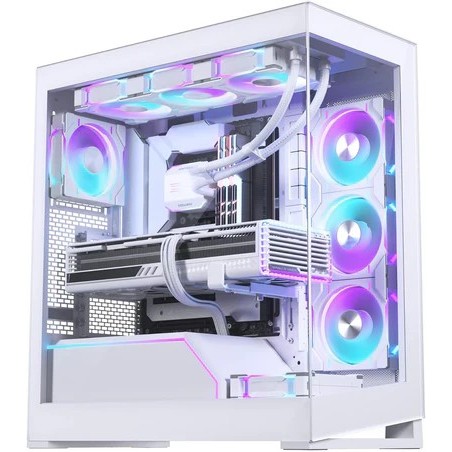 Boitier Moyen Tour E-ATX Phanteks NV5 MK2 RGB avec panneaux vitrés (Blanc)