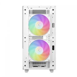 Boitier Mini Tour Micro ATX DeepCool CH360 Digital RGB avec panneau vitré (Blanc)