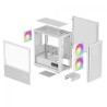 Boitier Mini Tour Micro ATX DeepCool CH360 Digital RGB avec panneau vitré (Blanc)