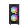 Boitier Mini Tour Micro ATX DeepCool CH360 Digital RGB avec panneau vitré (Noir)