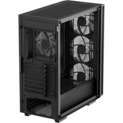 Boitier Moyen Tour ATX DeepCool Matrexx55 Mesh V4 C RGB avec panneau vitré (Blanc)