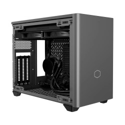 Boitier Mini Tour Mini ITX Cooler Master NR200P Max V2 avec panneau vitré/grille (Noir)