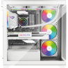 Boitier Moyen Tour ATX Xilence Gleam RGB avec panneaux vitrés (Blanc)